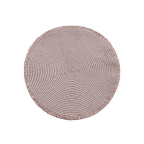 Jogo Americano 4 Lugares Frill Cinza 38Cm Mimo Style Ja22206