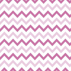Kit 3 Rolos Papel De Parede Adesivo Chevron Rosa Branco 3,0M