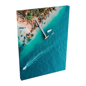 Quadro Decorativo Grande em Tela com Borda Infinita Bahia