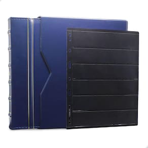 Álbum de Luxo Azul 30 Folhas para 360 Selos 3BZN P