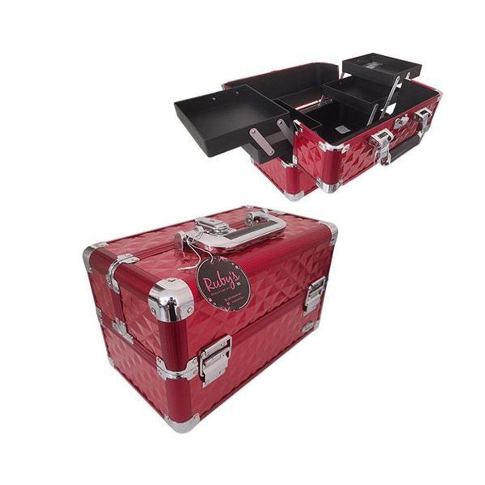 Maleta Completa Ruby`S Organizadora Fs-1160Mc - Vermelho