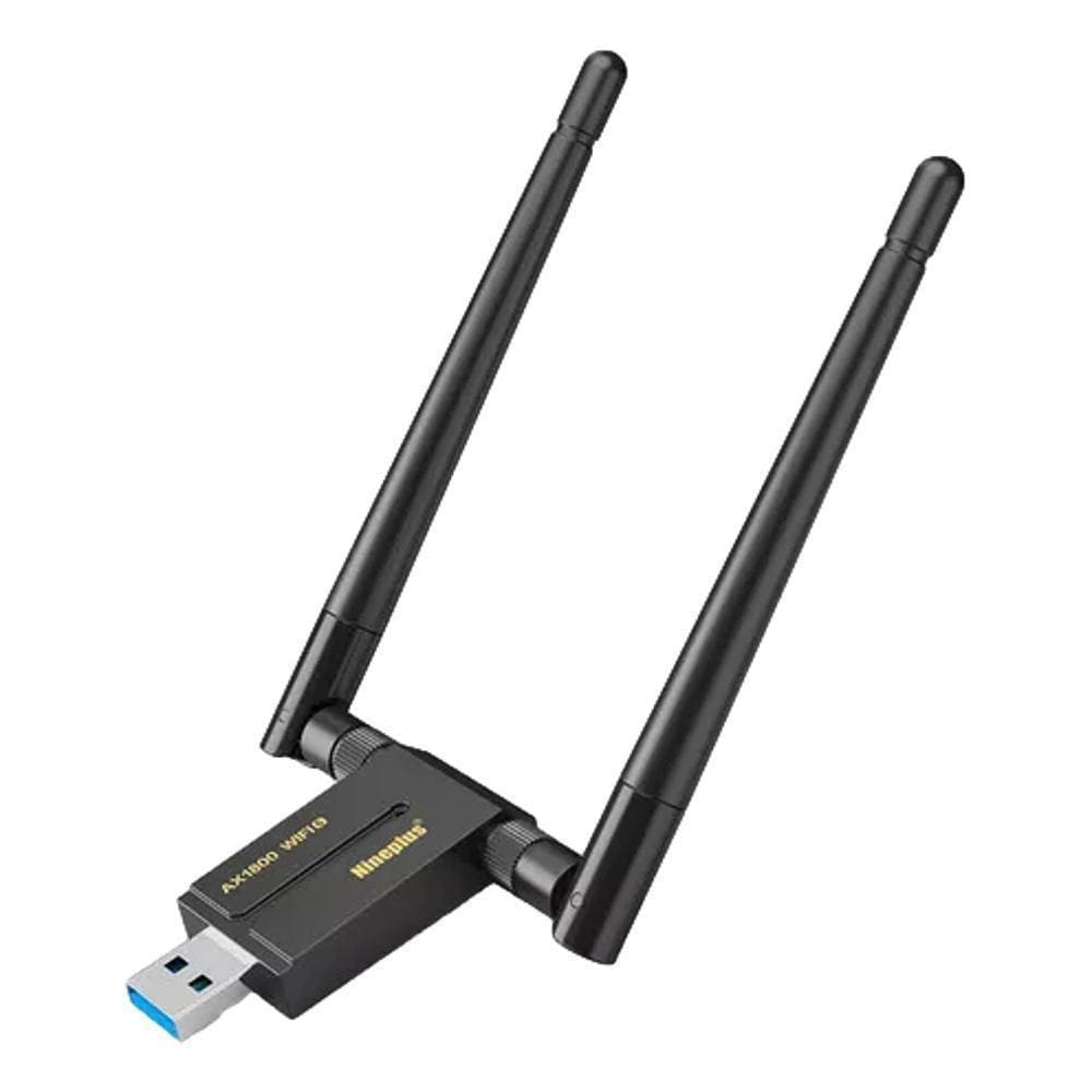 Nineplus Antena Adaptador Usb Wifi 6 Sem Fio 1800Mbps