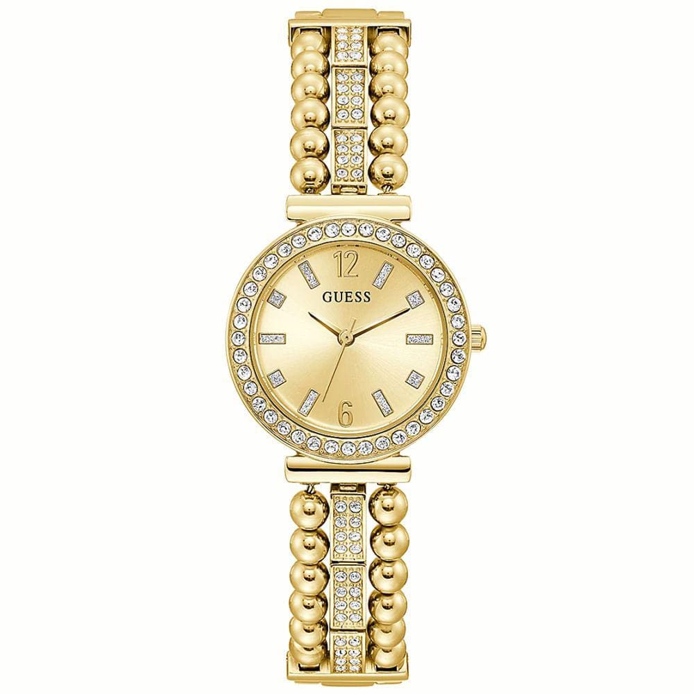 Relógio GUESS feminino analógico dourado GW0401L2