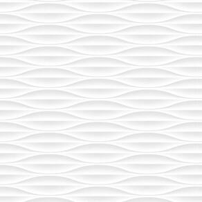 Kit 3 Rolos Papel De Parede Adesivo Ondulado Branco 3,0M