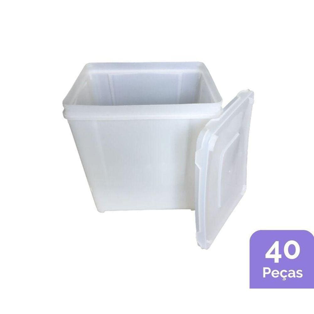 Pote Novo Atóxico - Kit 40 Peças