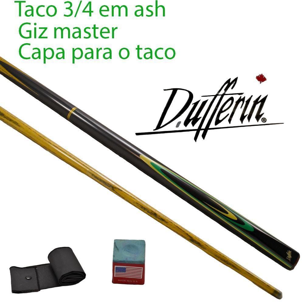 Taco de Sinuca Inteiro Goiabão Set 101