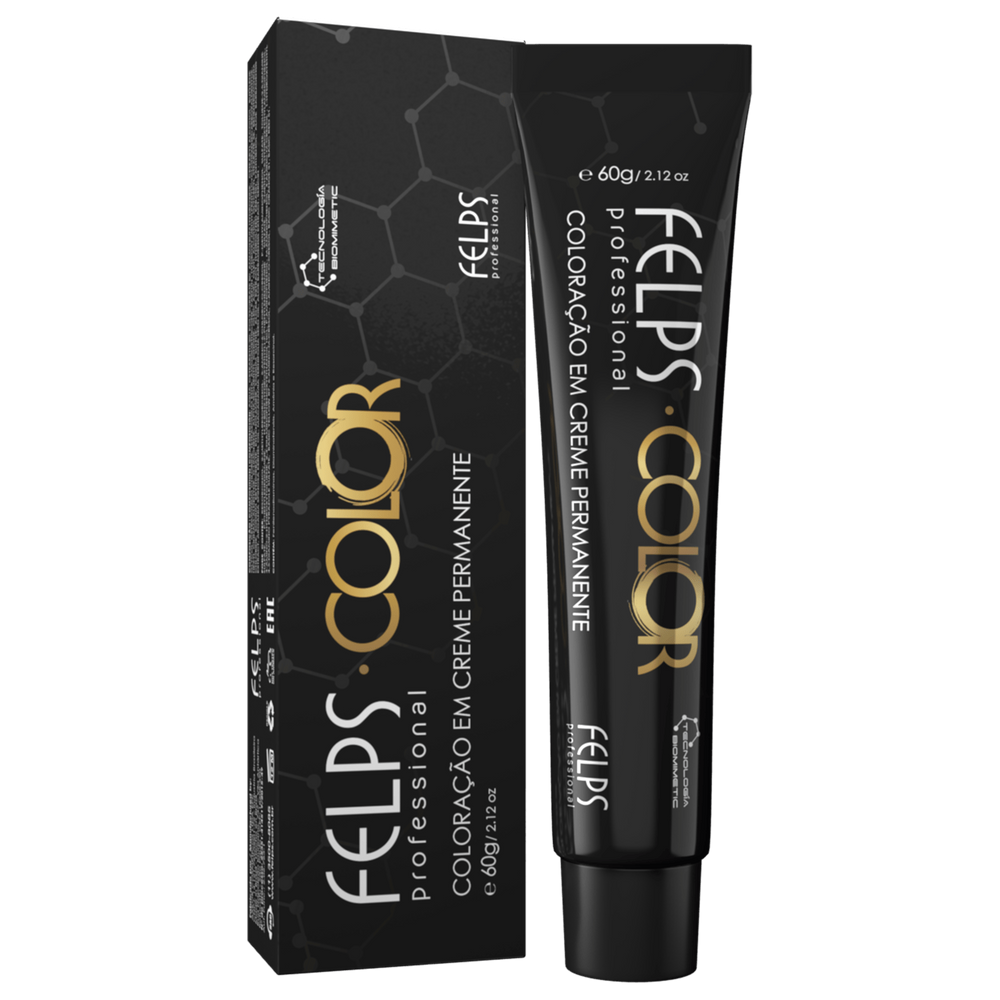 Felps Professional Felps Color Castanho Claro Marrom 5.7 - Coloração Permanente 60g