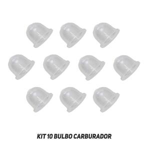 Kit 10 Bulbos Carburador Roçadeira Importada 16x17mm Sanre
