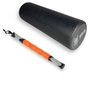Rolo De Liberação Miofascial Eva 45Cm + Bastão Odin Fit