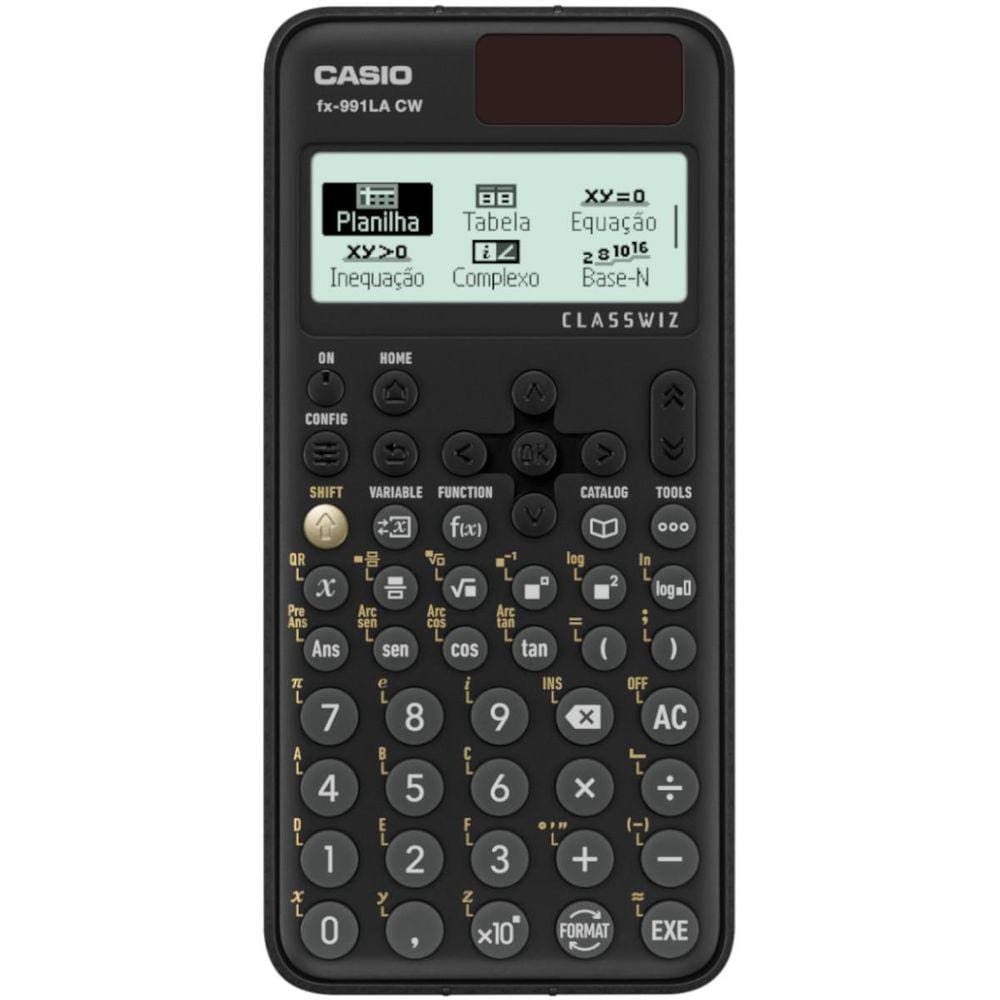 Calculadora Cientifica Classwiz Com 13 Aplicativos Preta Fx
