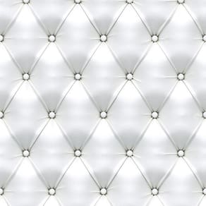 Kit 3 Rolos Papel De Parede Adesivo Couro Branco 3,0M