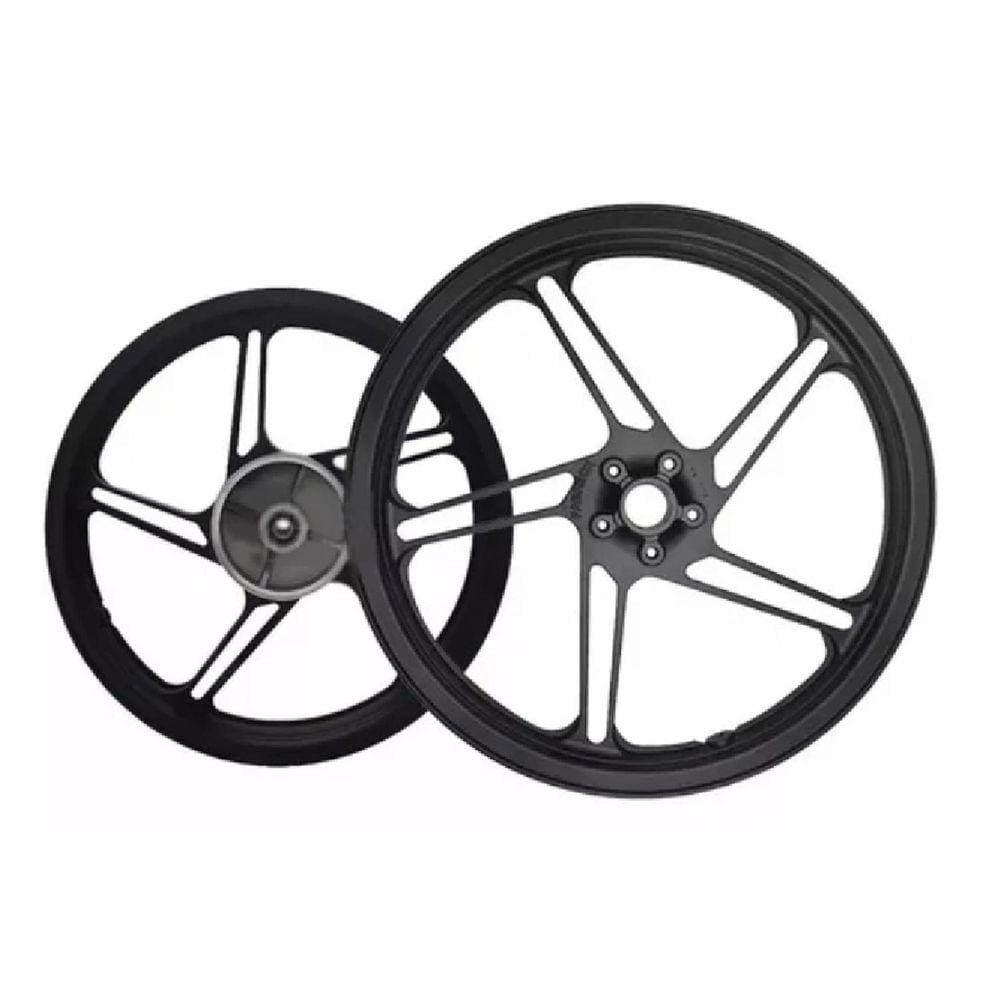 Kit Roda De Moto Liga Leve Modelo 150 Titan Fan 125 150 160