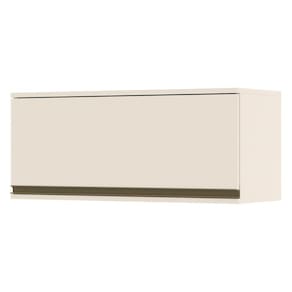 Armário Aéreo 1 Porta Basculante 80cm Connect Off White - Móveis Henn
