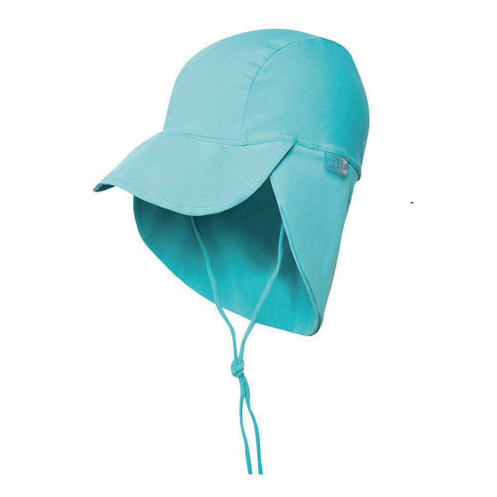 Boné Praia Infantil Proteção UV Turquesa Tip Top