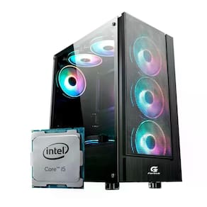 Computador Gamer Intel Core I5, Rx 550, 8Gb Ram, Ssd 240Gb