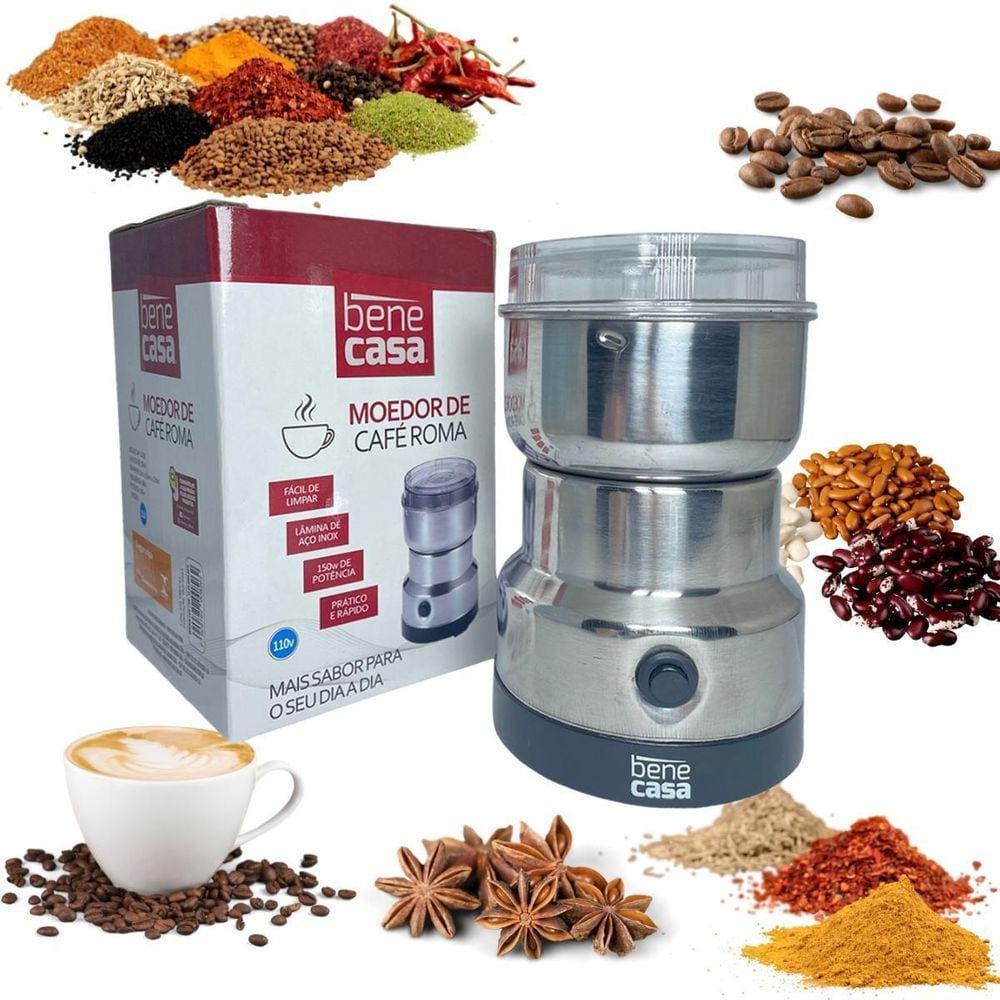 Moedor Triturador De Grãos E Café 220V