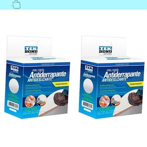 2 Fitas Antiderrapante Lixa Autoadesiva Transparente 50X5M