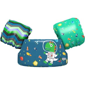 Boia Sea Float Space Dino 25-35Kg Verde e Azul