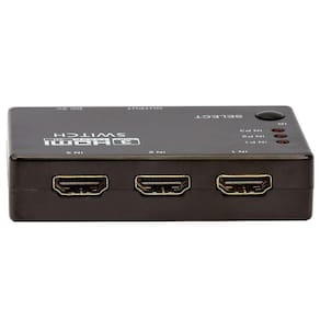 Switch 3X1 Hdmi Full Hd 1080P 3D Com Controle