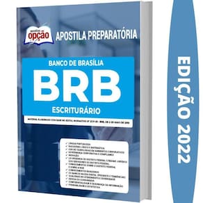Apostila Brb - Escriturário - Banco De Brasília S.A