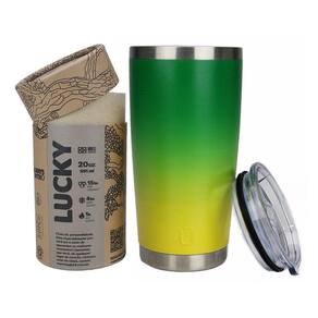 Copo Térmico Para Cerveja Gluck Lucky Future Brasil Degradê