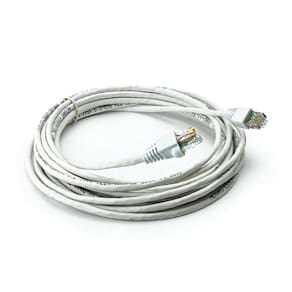 Cabo De Rede Nexans Cat5E Montado Branco - 100 Metros