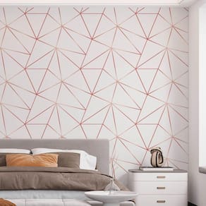 Kit 10 Rolos Papel De Parede Adesivo Zara Branco 3,0M