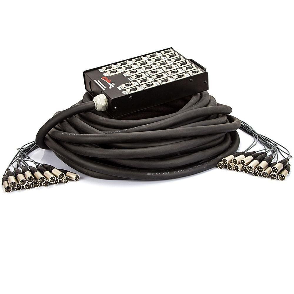 Medusa 28 Vias Com Conectores Xlr Neutrik - 60 Mt