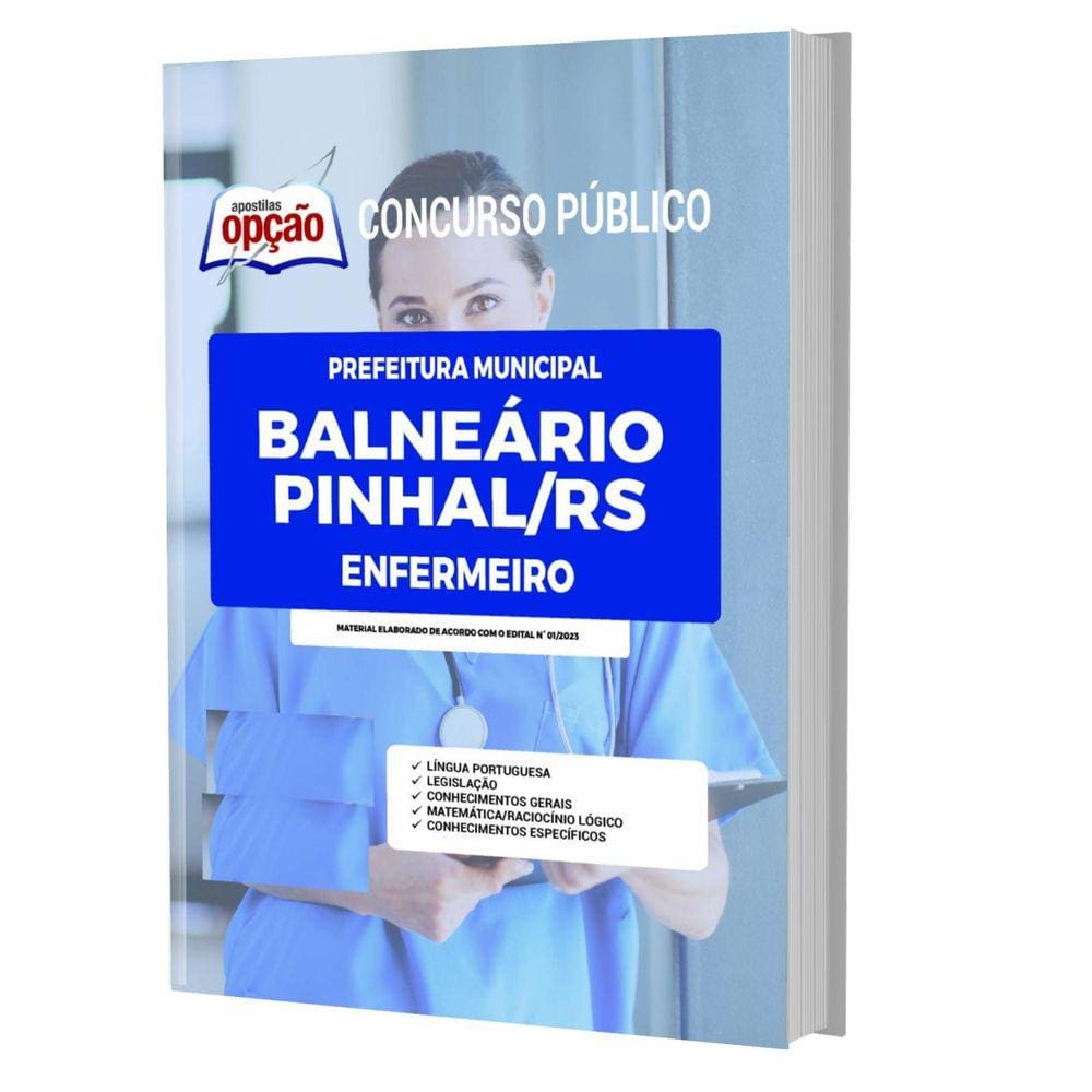 Apostila Balneário Pinhal Rs - Enfermeiro