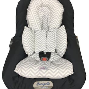 Almofada Anjo Redutora Bb Conforto Algodão Macio - C. Cinza