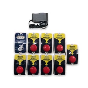 Alarme Audiovisual Pcd Help Sem Fio - 8 Botoeiras