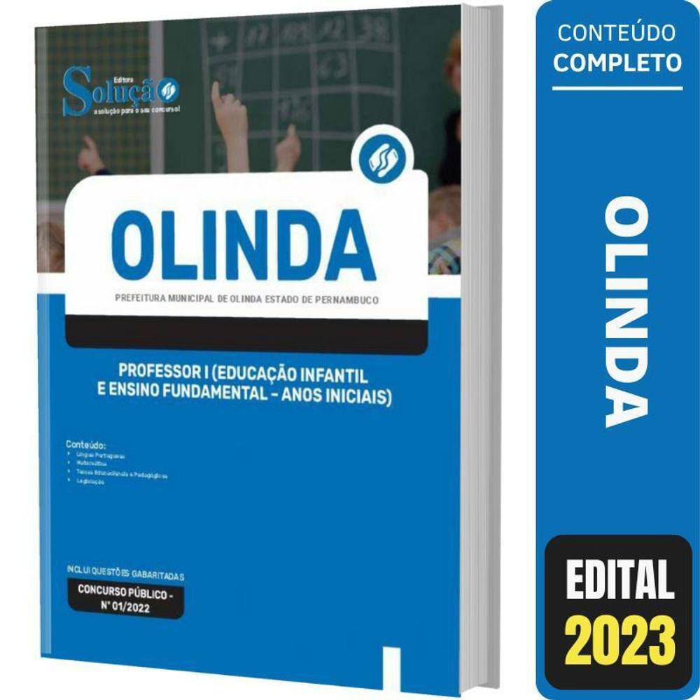 Apostila Concurso Olinda Pe - Professor I