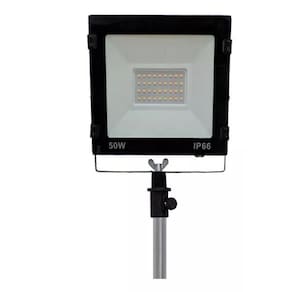 Holofote 50W Refletor Iluminação Led Branco Frio Com Fiação
