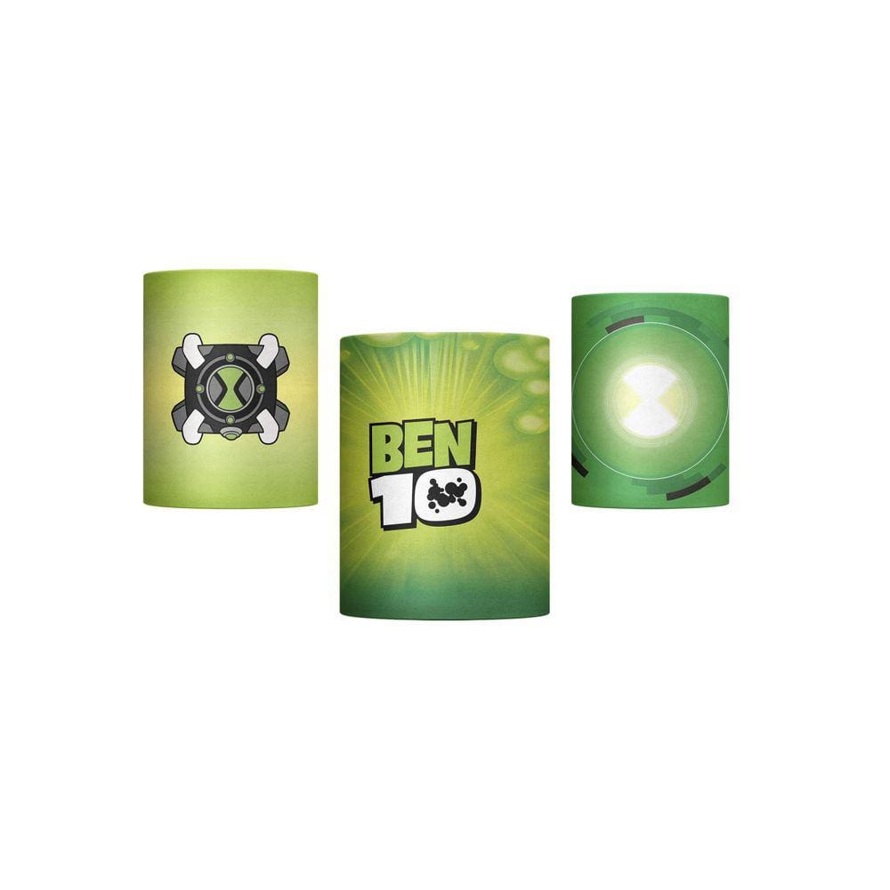 Trio Capas Cilindros Sublimado Ben 10 | Casas Bahia