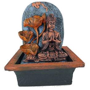 Fonte 3 Quedas Folhas Buda Mudra Atmanjali 01076