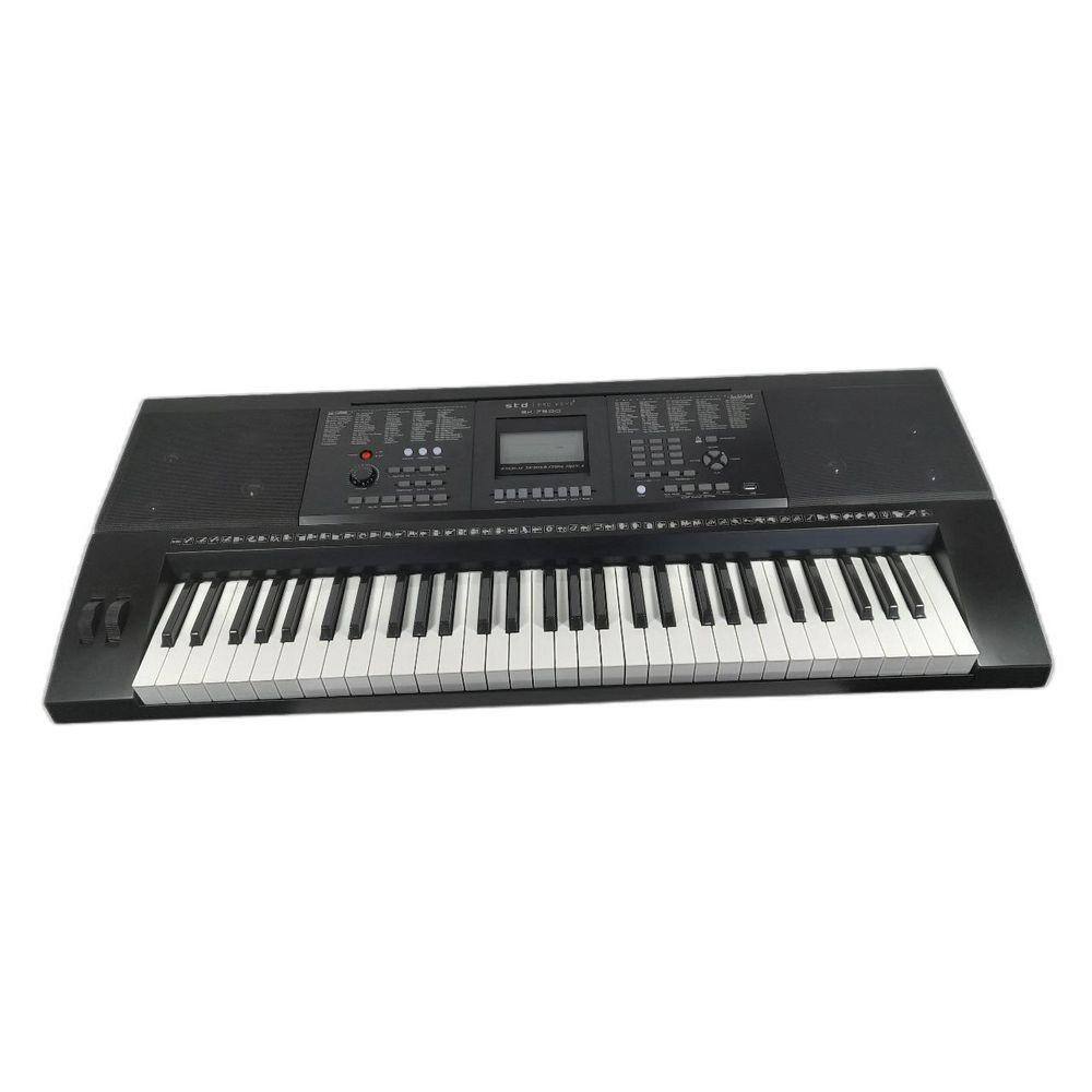 Teclado Infantil Microfone 61 Teclas Profissional Musical