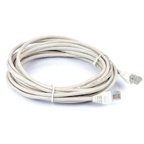Patch Cord Cat5E Montado Branco - 65 Metros