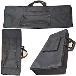 Capa Bag Master Luxo Para Teclado Behringer Umx 610 Preto