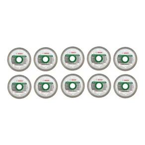 Kit 10 Disco Diamantado 4.3/8 Turbo Pro Porcelanato Bosch