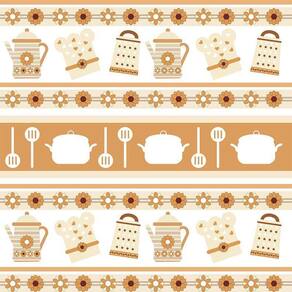 Kit 8 Rolos Papel De Parede Adesivo Flores Laranja 3,0M