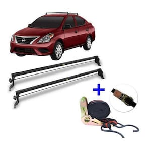 Rack De Teto Nissan Versa 2012 Até 2019 + Cinta Catraca