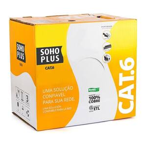 Caixa De Rede Cat6 Furukawa/Sohoplus - 305 Mt - Azul