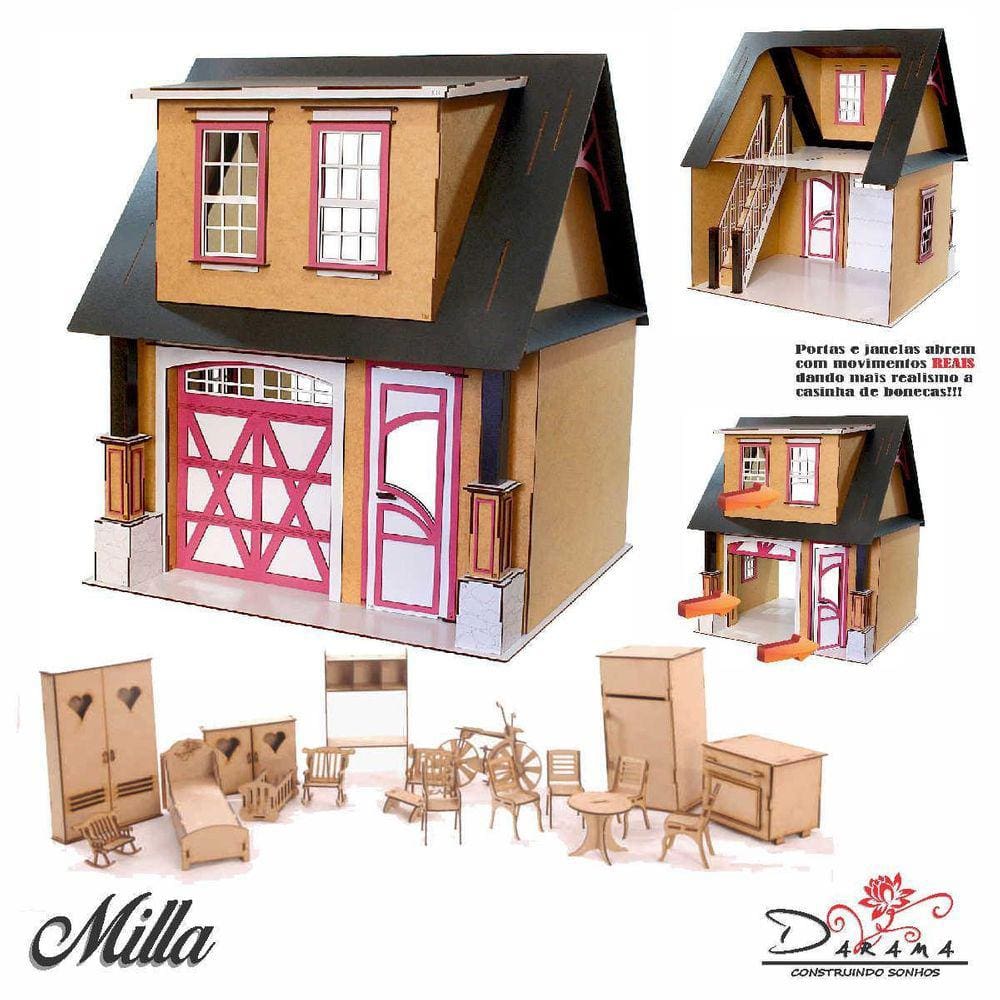 Casa da Barbie com boneca - Mattel N8376 - Boneca Barbie