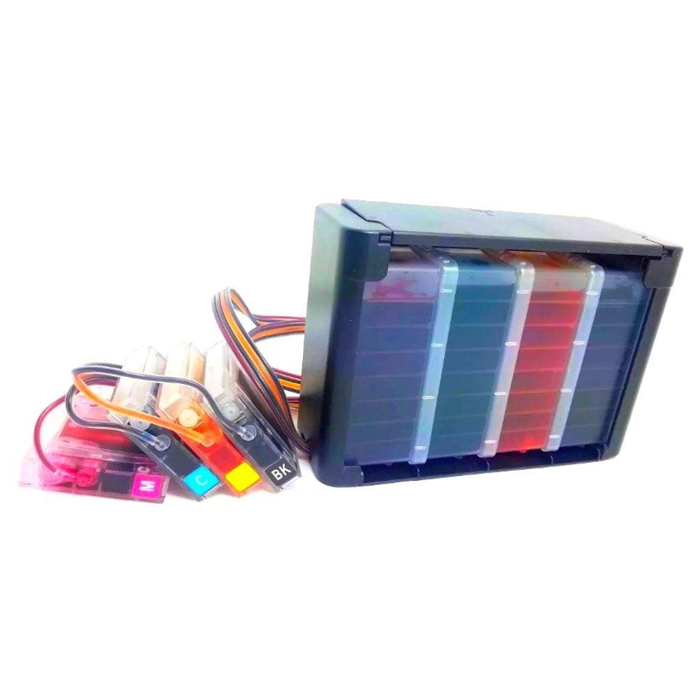 Bulk Ink compatível 8620, 8610, 8600, 8100, Chip Ful, Tintas corantes