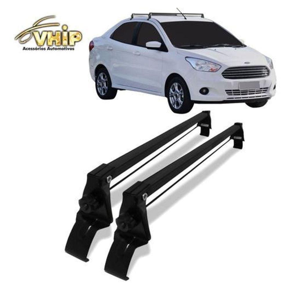 Rack De Teto E Cinta Carga Ford Ka Sedan/Hatch 14 Até 18