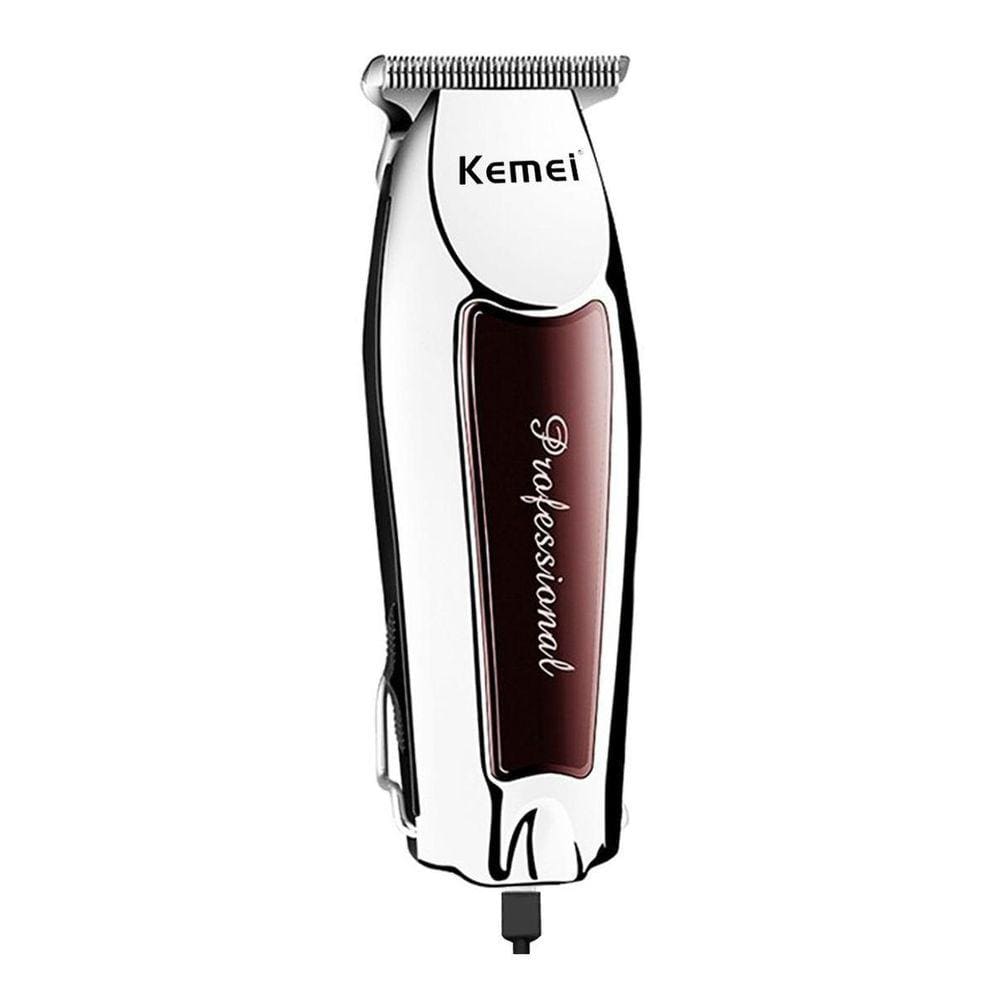Maquina Acabamento Detalhe Cabelo Barba S/Fio Kemei 9163