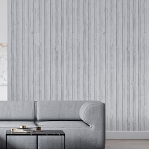 Kit 7 Rolos Papel De Parede Adesivo Contêiner Branco 3,0M