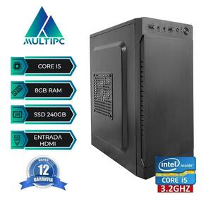 Pc Computador Cpu Intel Core I5 Ssd 240Gb 8Gb Ram Win10 Pro