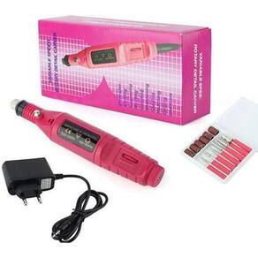 Lixa Elétrica Portátil Bivolt Unhas Acrigel Gel Fibras
