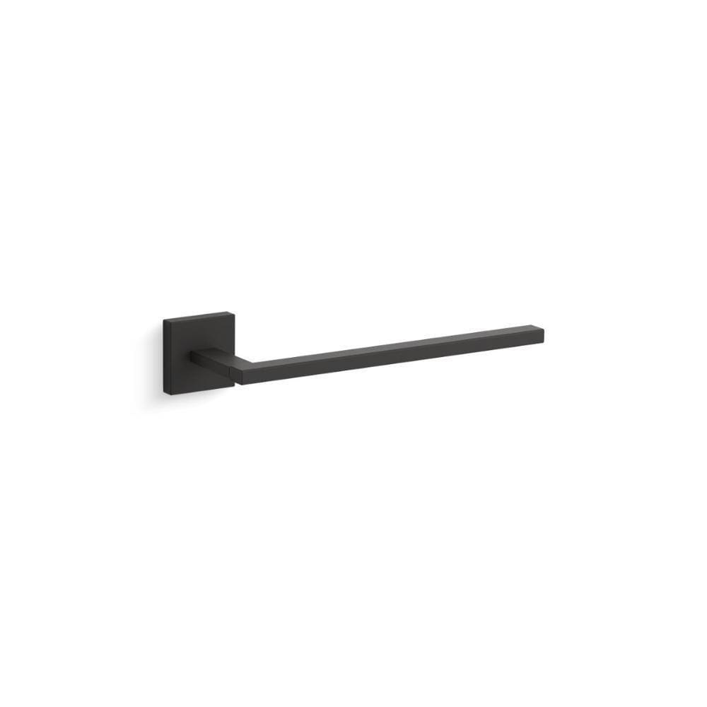 Porta Toalha De Parede Square Black Matte Kohler 23291Br-Bl
